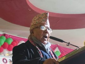 नेपाली राजनीतिको दिशानिर्देश र अगुवाइ गर्ने  काम कम्युनिष्ट पार्टीले मात्रै गर्दै आएका छन् - अध्यक्ष नेपाल 