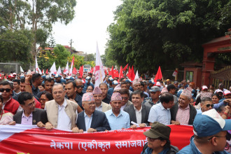 नेकपा (एकीकृत समाजवादी) को दशौँ राष्टिय महाधिवेशन (फोटोसहित) 